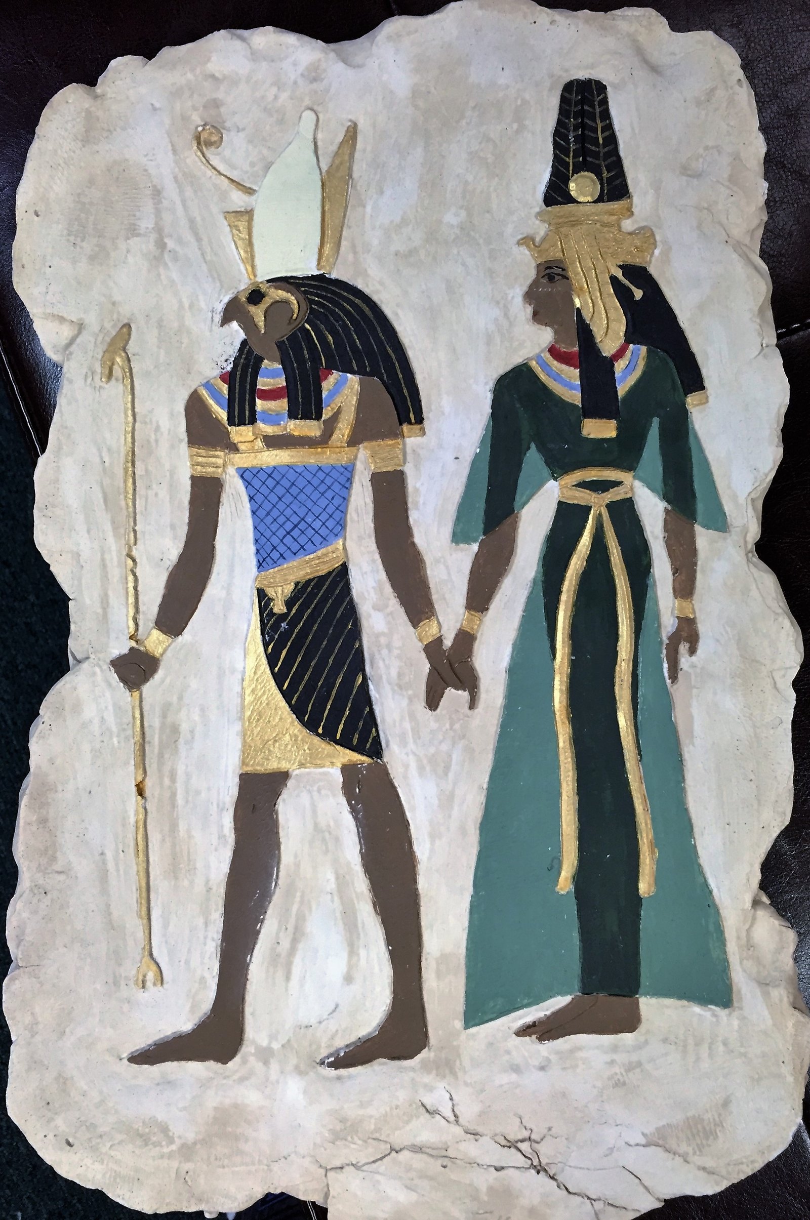 Egyptian Wall Art #2 - Plaster