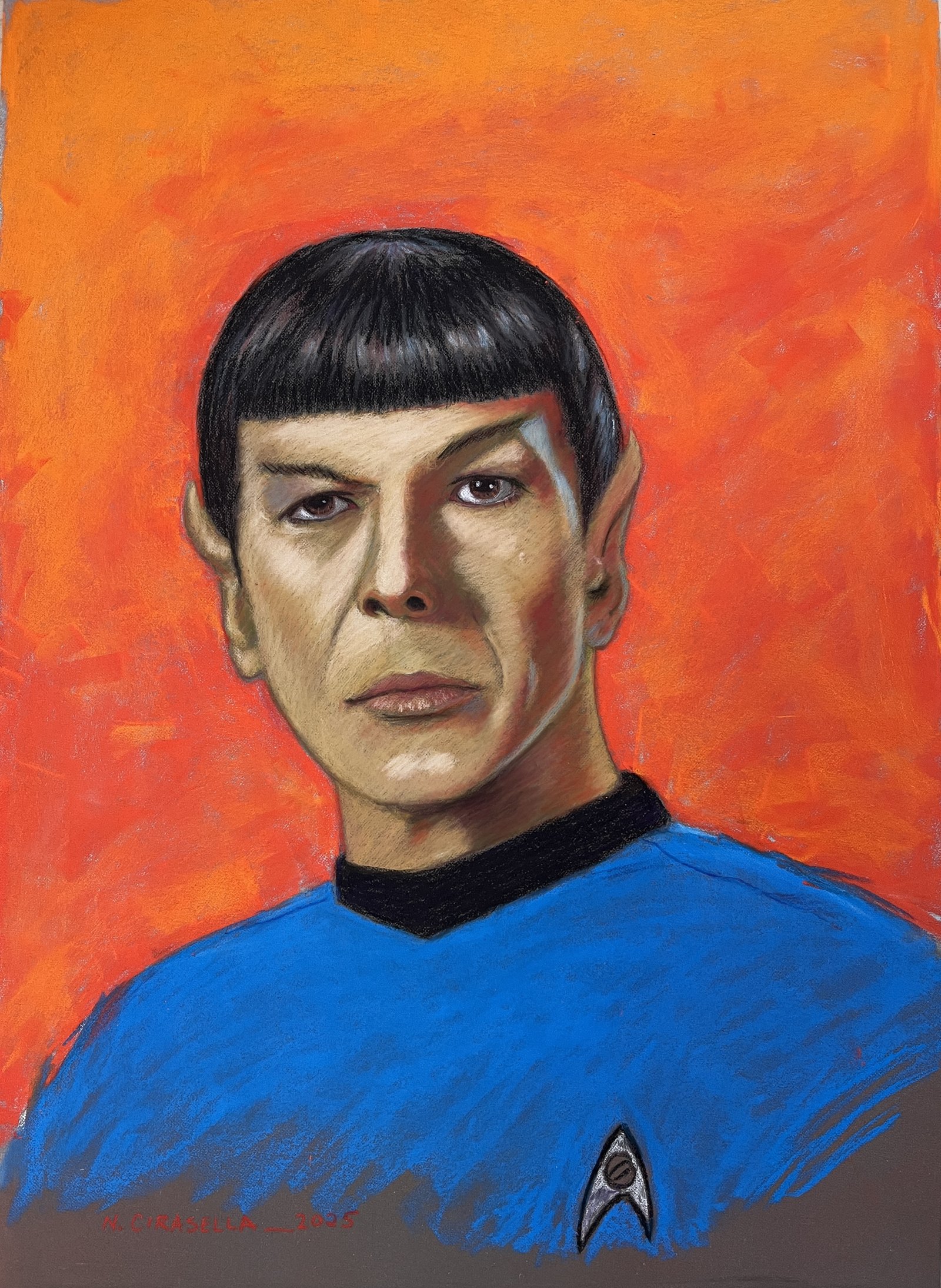 Mr Spock portrait